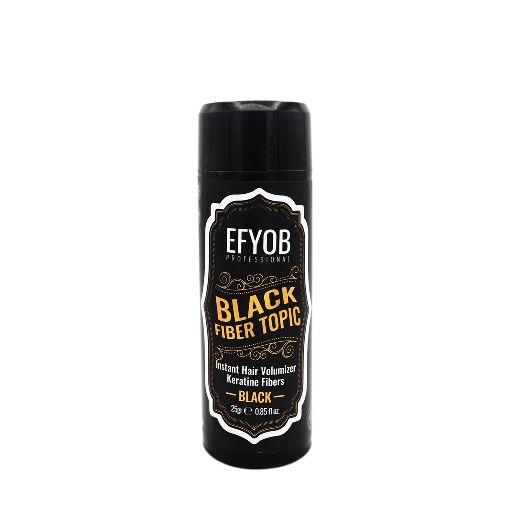 EFYOB Professional Fiber Topic Black 25gr 