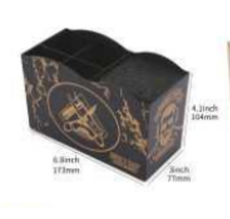 Q-02 Scherenbox schwarz  18*8*10cm