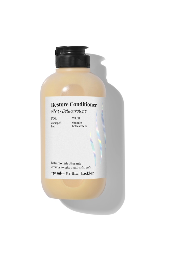 BACK BAR RESTORE CONDITIONER N°07 - Betacarotene Bott. 250ml