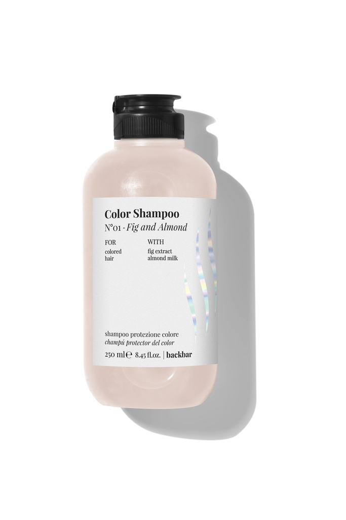 BACK BAR COLOR SHAMPOO N°01 - FIg and Almond Bott. 250ml
