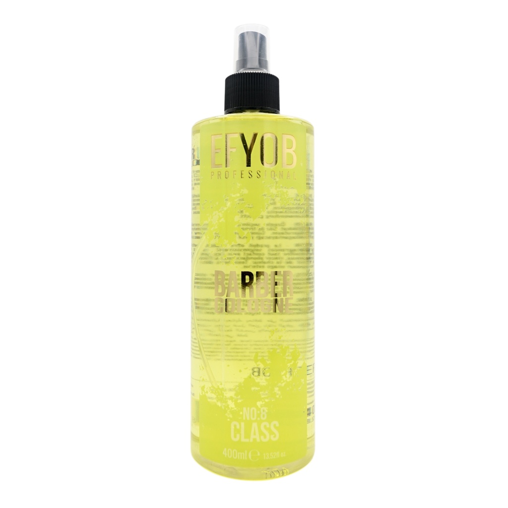 EFYOB Professional Barber Cologne Class No 8 New Pck 400ml