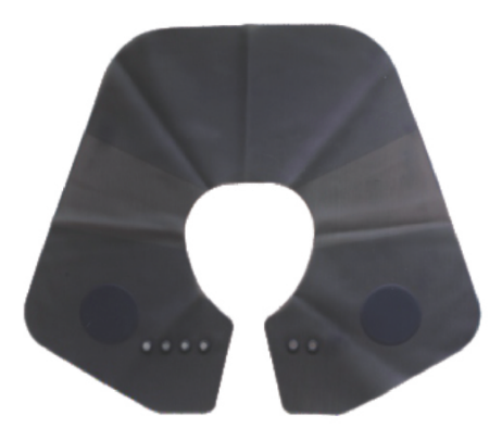 L-05 Schneidekragen schwarz 43,5*52,5 cmcccc