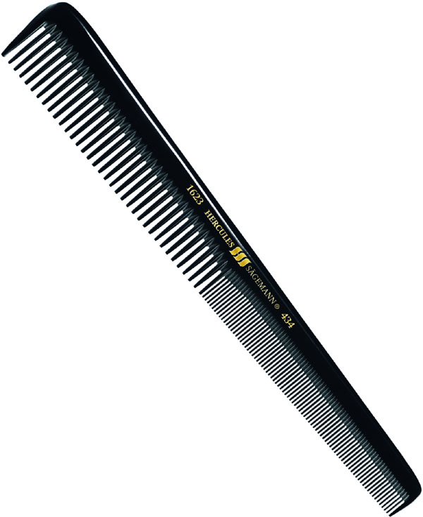 Hercules 1623/7 Sägemann 434/7 , 18cm. Für 1/10 mm Schnitt, mittelstarke Schrägung für feine Nacken- und Seitenschneide-Technik. 