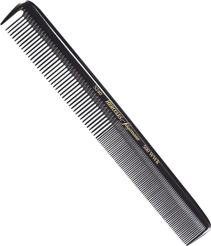 Hercules 5240 Sägemann 8/1/2" , 21,4 cm Universalkamm/Ondulierkamm, extra lang, mit Abteilzahn für schnelles und präzises Abteilen im Passé. 