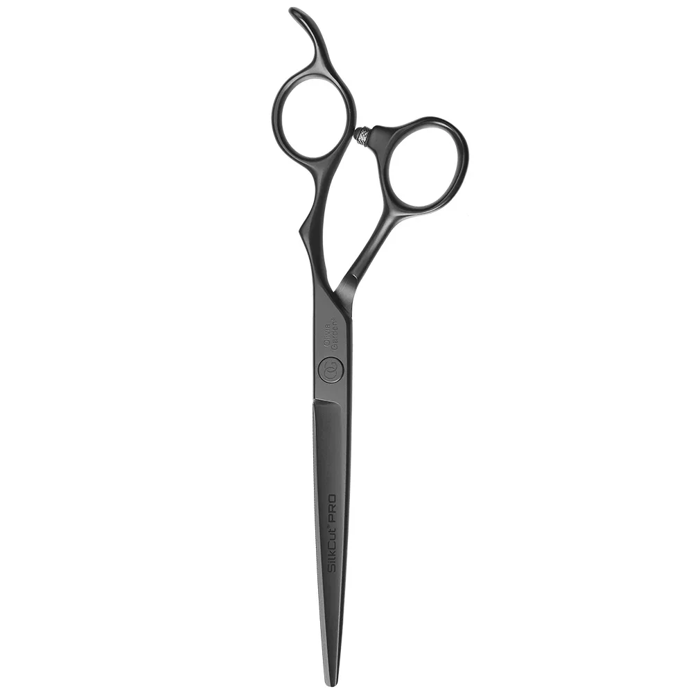 Olivia Garden SilkCut PRO Matt Black Haarschneideschere 6,50'' RH 