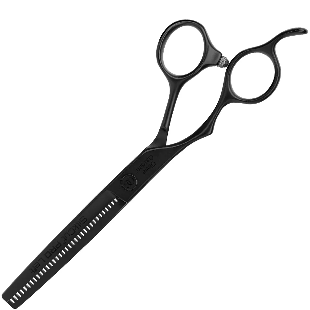 Olivia Garden SilkCut PRO Matt Black Modellierschere 6,0" EUR LH 