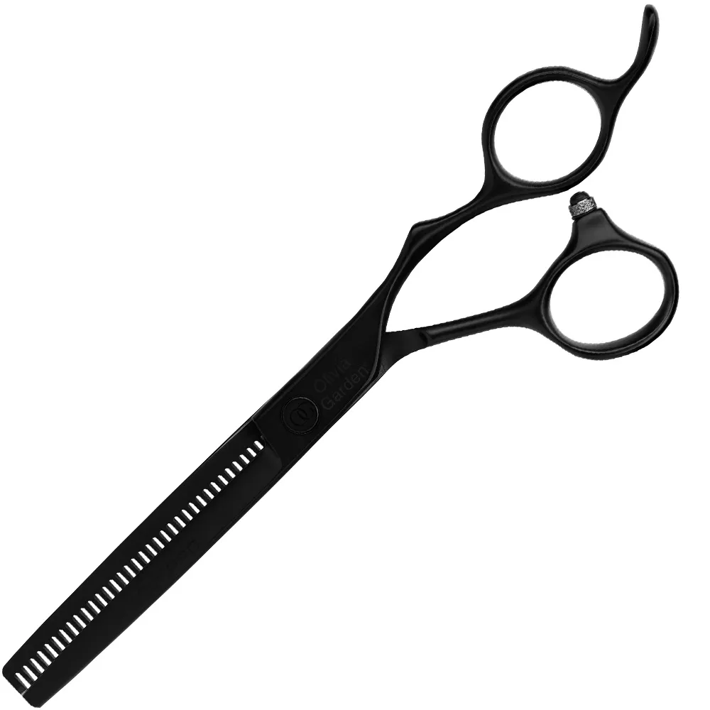 Olivia Garden SilkCut PRO Matt Black Modellierschere 6,0'' EUR RH 