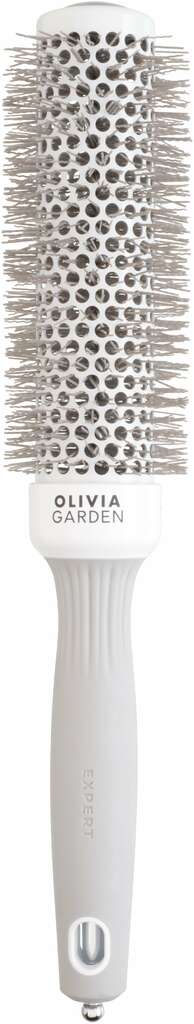 Olivia Garden EXPERT BLOWOUT SPEED Wavy Bristles White&Grey 35 