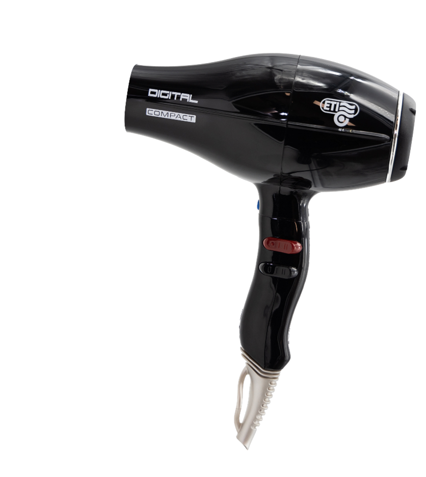 ETI Digital Compact 2200/2400W
Brushless Motor
2 nozzles included 