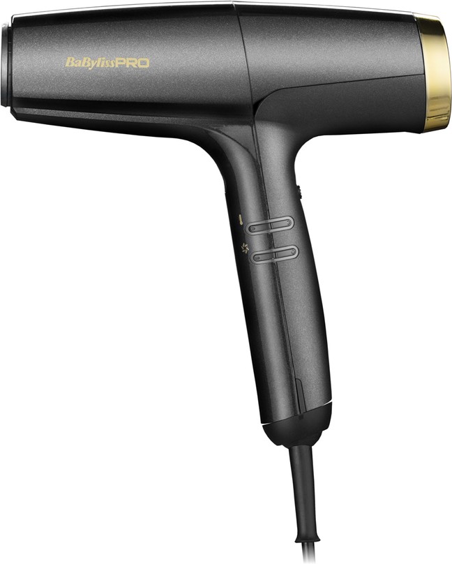 BABYLISS Digital Highspeed Dryer FALCO schwarz-gold 2000W