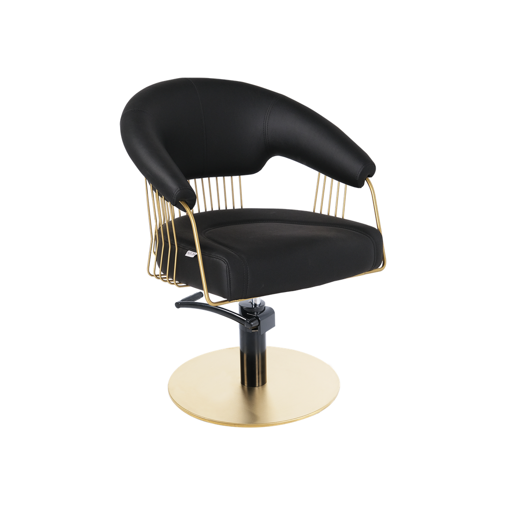 Elite Color Gold Sl Gold Stylingstuhl