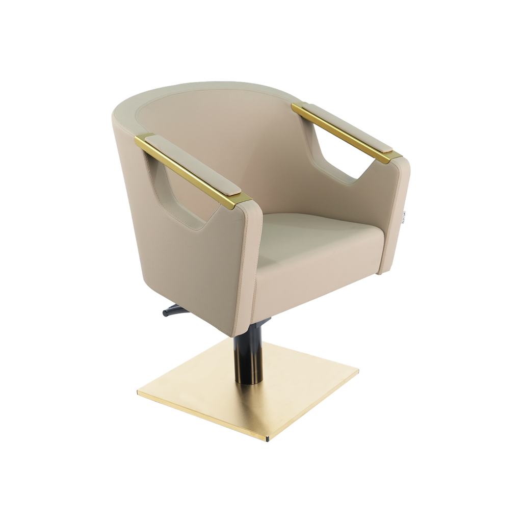 Sacha COLOR GOLD-SL SATINE Stylingstuhl
