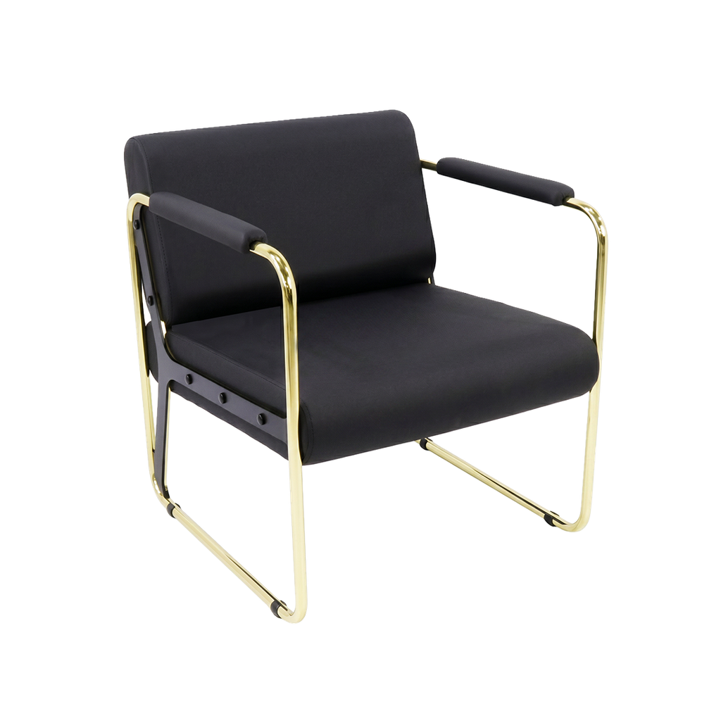 Round Lounge Gold