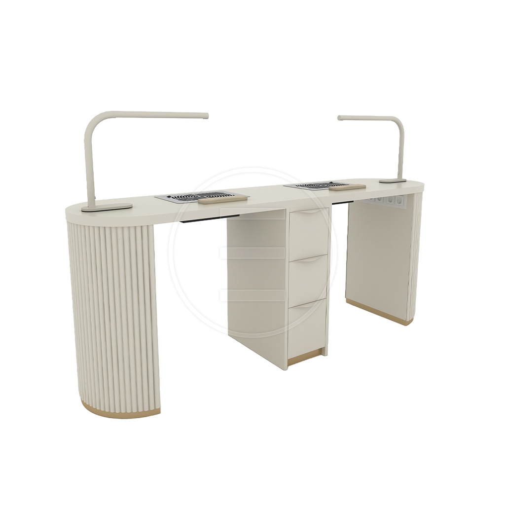 Melina Double Nail Station