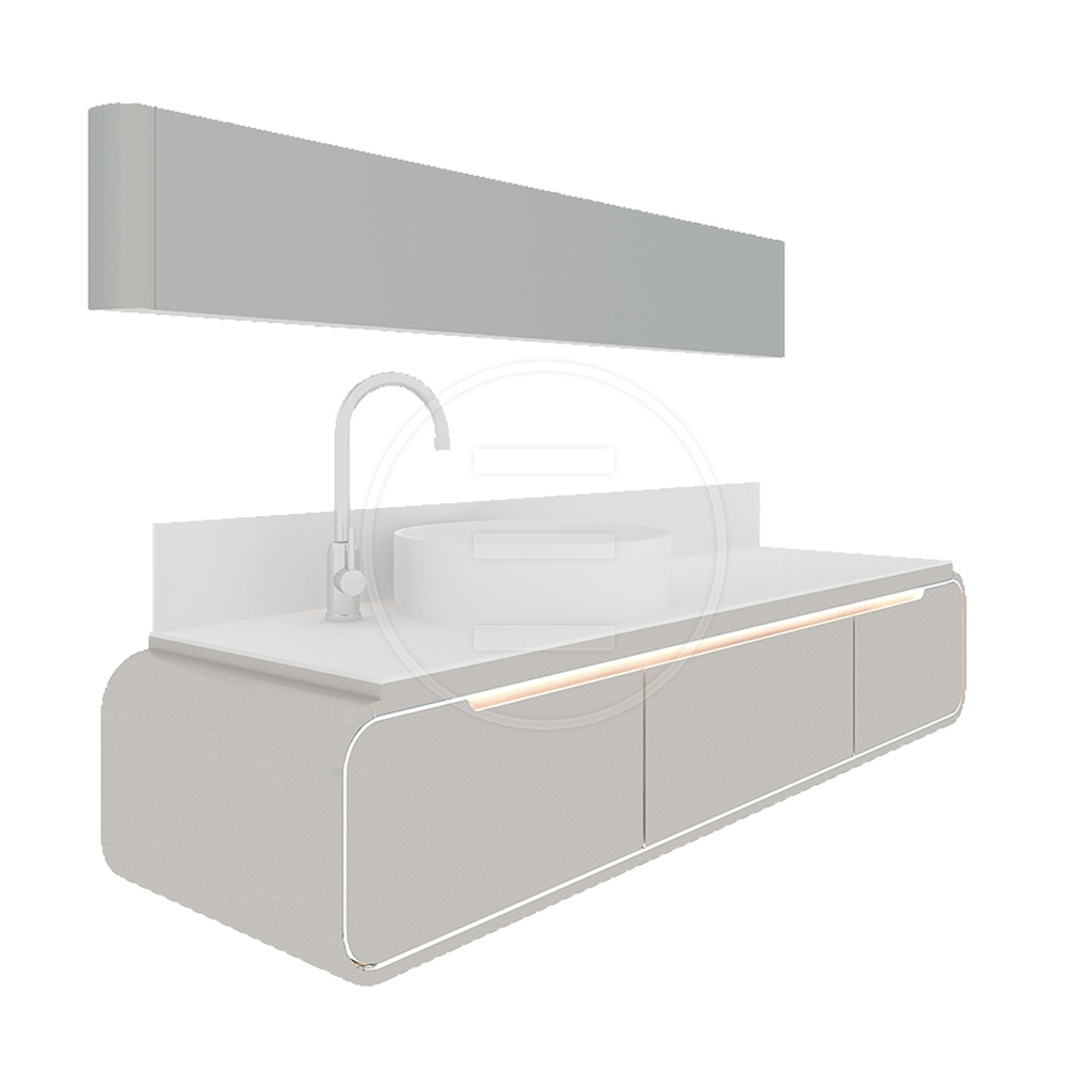 Lyre Cabinet Rose (p.p.)