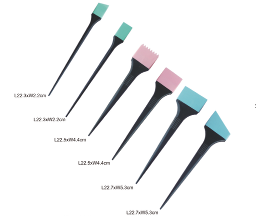 D-51-01 Pinselset 22,3*2,2cm - 22,3*2,2cm - 22,5*4,4cm - 22,5*4,4cm - 22,7*5,3cm - 22,7*5,3cm