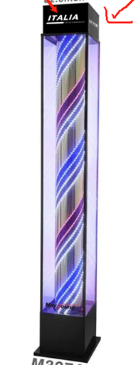 [Barberpole 1,8m ] Barberpole 1,8m  H: 180cm 
