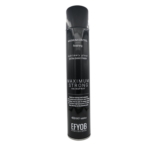 EFYOB Professional Hair Spray Maximum Strong 400ml 