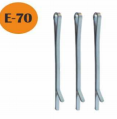  E-70 Haarklammer schwarz 500g Box 5,5cm