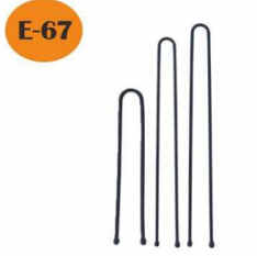 E-67-01 Haarnadel schwarz 500g Box 5cm