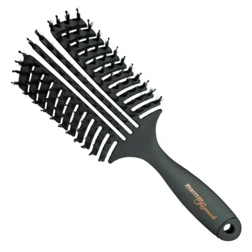 9145" , 90 mm breit mit Nylonpins und Naturborsten 