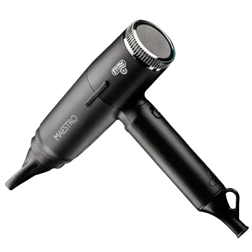 [ETI Maestro Haartrockner 1650/2000W
Brushless motor
2 nozzles + 1 diffuser included] ETI Maestro Haartrockner 1650/2000W
Brushless motor
2 nozzles + 1 diffuser included 