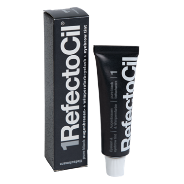 Refectocil Augenbrauen-und Wimpernfarbe, 15ml 1- tiefschwarz 
