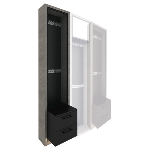 Daphie Hair Cabinet Left